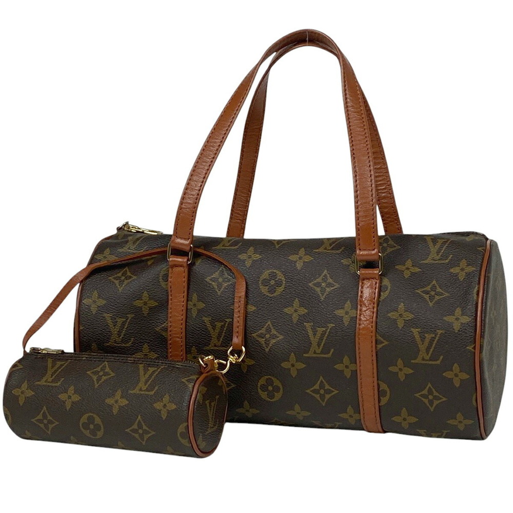 Louis Vuitton Papillon Barrel Bag Monogram Brown